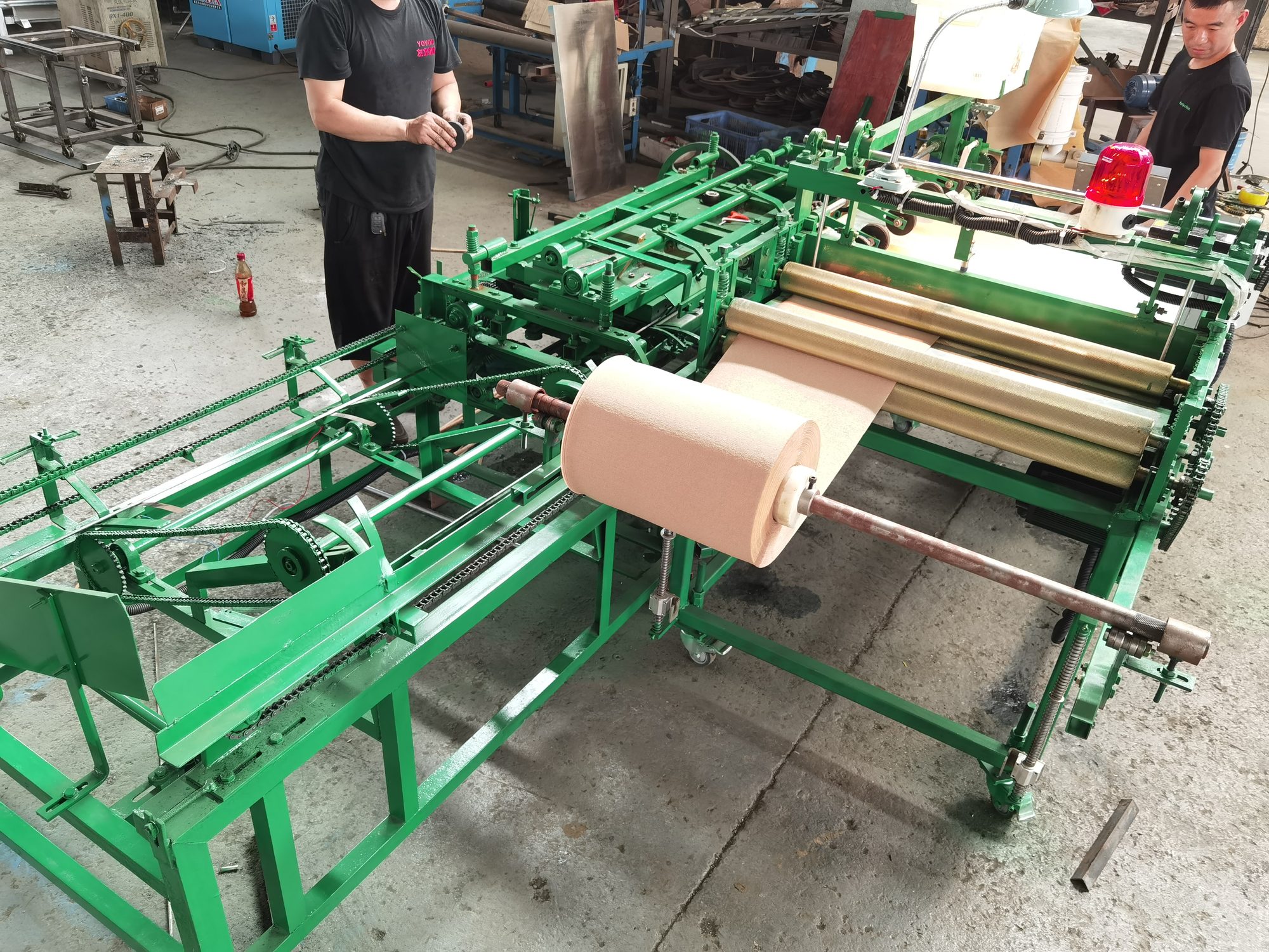 Oil Transformer Wrinkle Crepe Paper Making Machine/1m full-auto