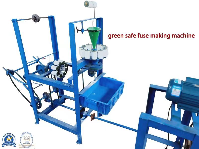 Full Auto Fireworks Green Fuse Single Making Machine