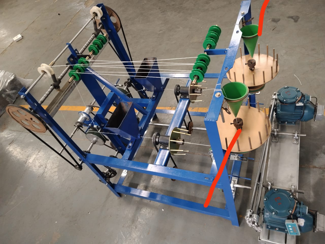 Dry-way Visco Safe Fuse Making Machine 2 lines with computer