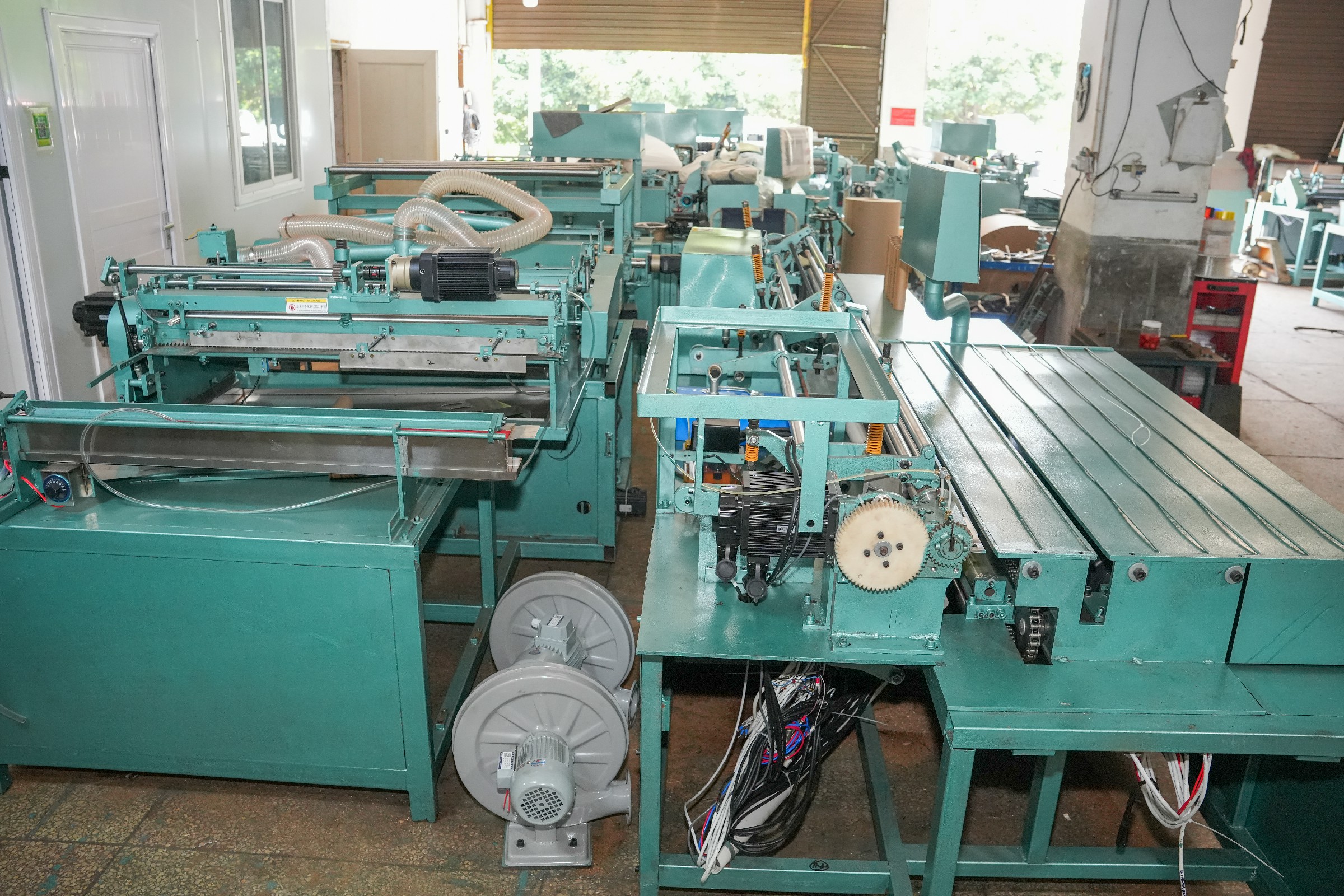 Paper tube rolling machine with grinding device ID 7-40mm) CS-12 B2 type - view 3