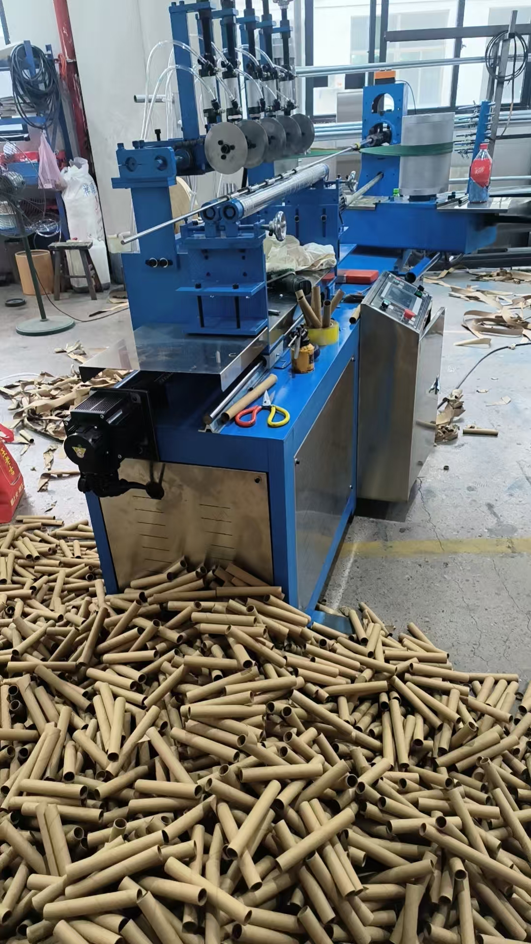 Spiral Paper Tube Making Machine